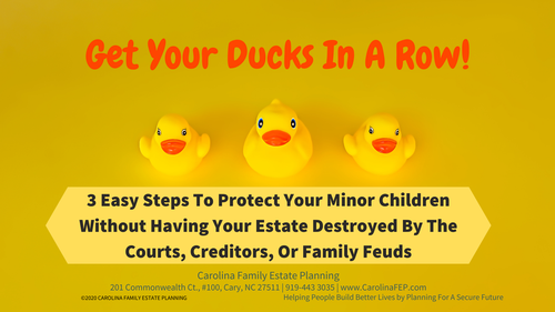 Online Seminar: 3 Easy Steps To Protect Your Minor Children
