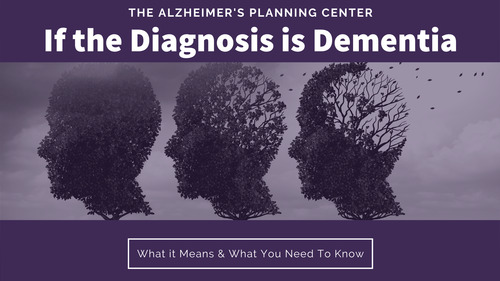 If the Diagnosis Is Dementia:
What It Means & What You Need To Know