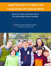 Legal Planning for Children and Young Adults with Special Needs