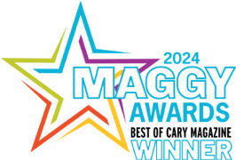 Logo Recognizing Carolina Family Estate Planning's affiliation with Maggy Awards