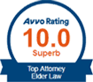 Logo Recognizing Carolina Family Estate Planning's affiliation with AVVO Elder Law