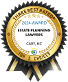 Logo Recognizing Carolina Family Estate Planning's affiliation with Best Estate Plan Lawyer Cary 2024