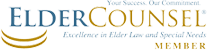 Logo Recognizing Carolina Family Estate Planning's affiliation with Elder Counsel